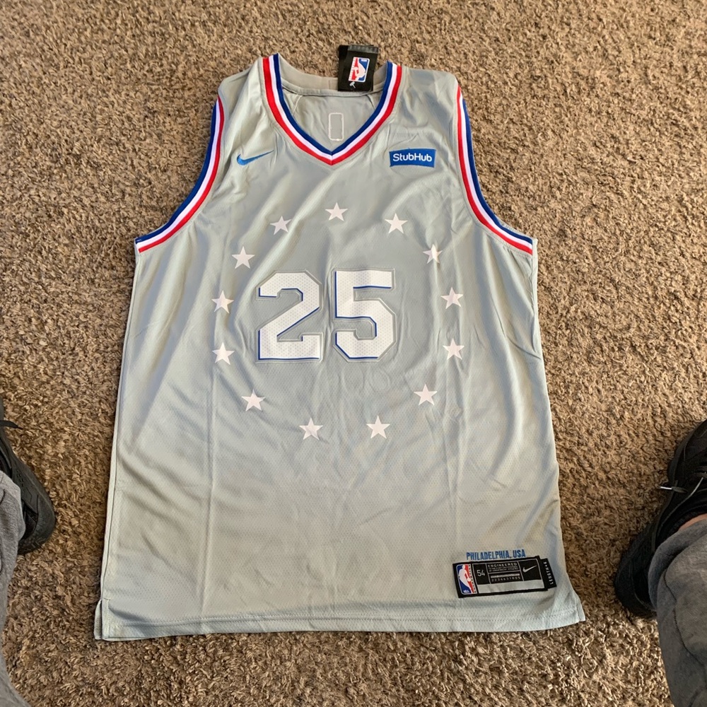 NWT NBA Nike Ben Simmons size 2xl Stitched